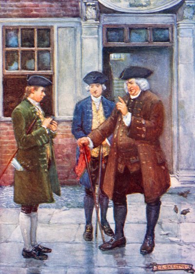 Dr Johnson autorstwa Joseph Ratcliffe Skelton