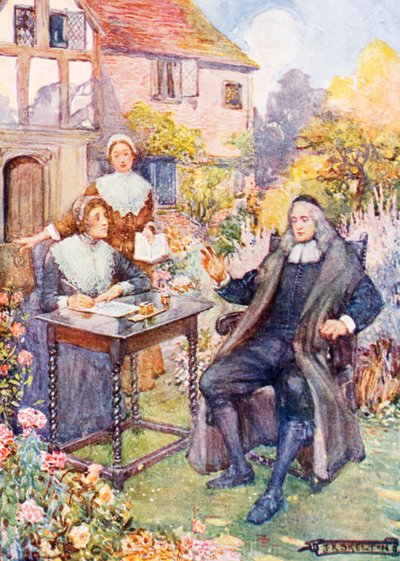 Жон Милтон цэцэрлэгтээ autorstwa Joseph Ratcliffe Skelton