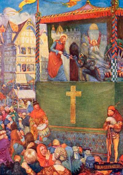 Średniowieczne misterium autorstwa Joseph Ratcliffe Skelton