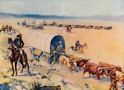 Ciągniki Voor, 1909 autorstwa Joseph Ratcliffe Skelton