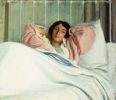 Portret żony artysty Edyty, autorstwa Joseph Rodefer De Camp
