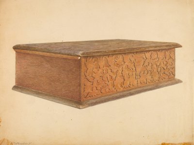 Pudełko na biurko, ok. 1937. autorstwa Joseph Rothenberg