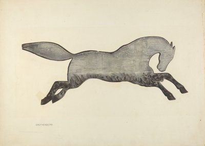 Wiatrowskaz dla koni, 1935-1942. autorstwa Joseph Rothenberg