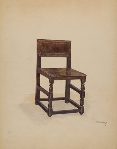 Krzesło boczne, 1936. autorstwa Joseph Rothenberg