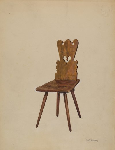 Krzesło boczne, 1936. autorstwa Joseph Rothenberg