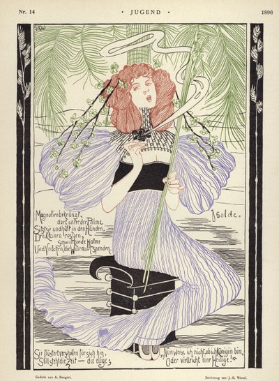 Izolda autorstwa Joseph Rudolf Witzel