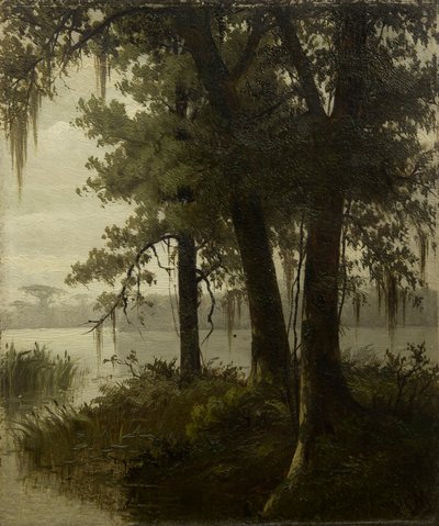 Scena bagienna autorstwa Joseph Rusling Meeker