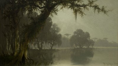 Scena bagienna autorstwa Joseph Rusling Meeker