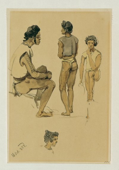 Mieszkańcy wyspy Stewart autorstwa Joseph Selleny
