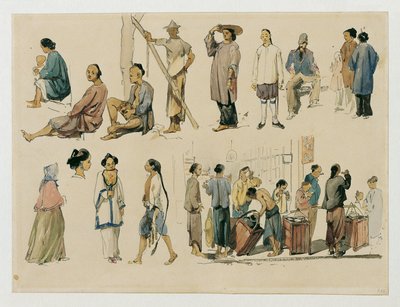 Chińskie studia postaci autorstwa Joseph Selleny