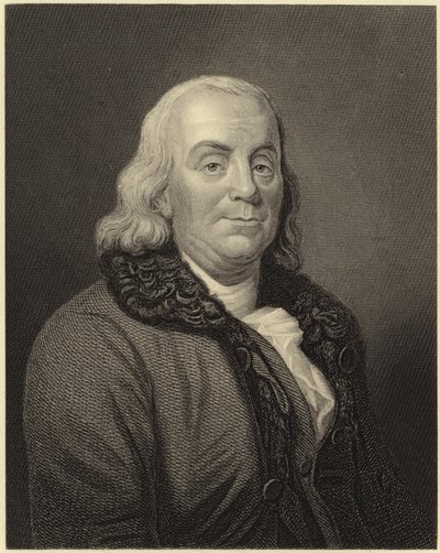 Benjamin Franklin autorstwa Joseph Siffred Duplessis