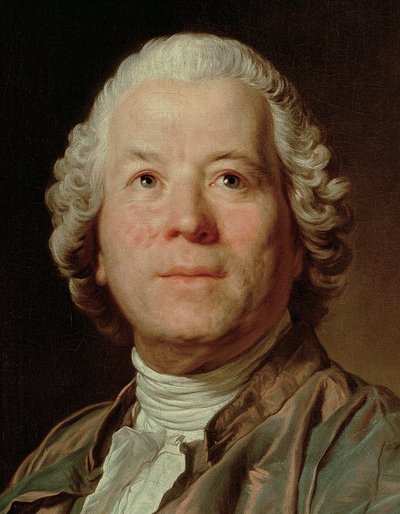 Christoph Willibald von Gluck w Spinet autorstwa Joseph Siffred Duplessis