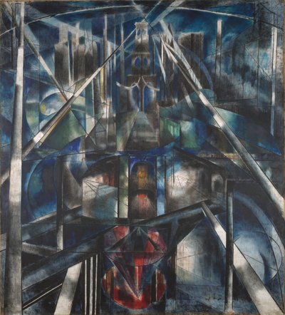 Most Brookliński autorstwa Joseph Stella
