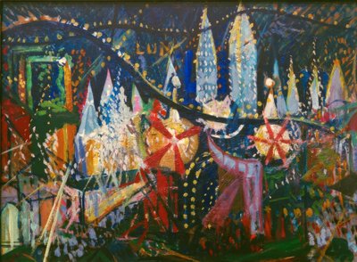 Luna Park autorstwa Joseph Stella