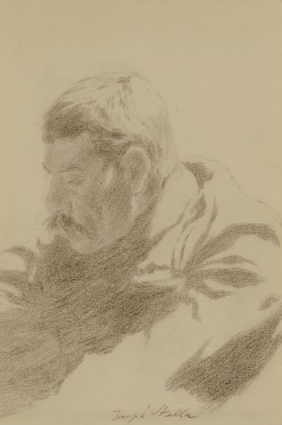Odpoczywający mężczyzna autorstwa Joseph Stella