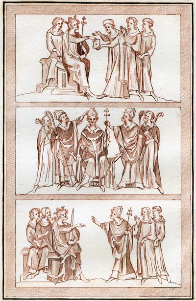 Życie Thomasa Becketa, 1801. autorstwa Joseph Strutt