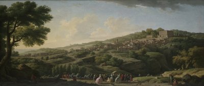 Willa w Caprarola autorstwa Joseph Vernet