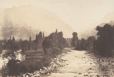 Dolina schwytania chemin de Saisie w St-Sauveur, 1850. autorstwa Joseph Vigier