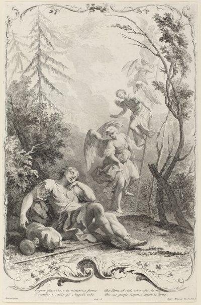 drabina Jakuba autorstwa Joseph Wagner
