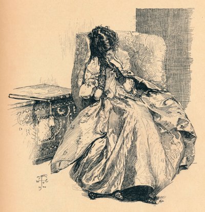 Zaduma, ok. 1900 autorstwa Joseph Walter West