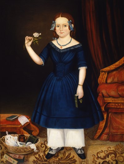 Jane Henrietta Russell, 1844 autorstwa Joseph Whiting Stock