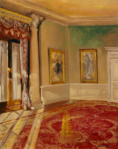 South West Drawing Room, Chiswick House (olej na płótnie) autorstwa Joseph Williams Topham Vinall