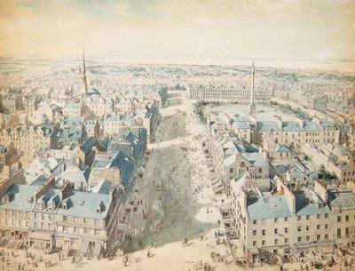 North View od Scott Monument, 14.45 15 września autorstwa Joseph Woodfall Ebsworth
