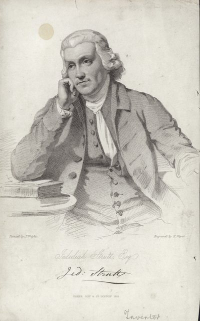 Jedediah Strutt autorstwa Joseph Wright