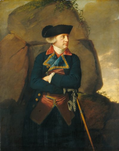 Portret dżentelmena autorstwa Joseph Wright