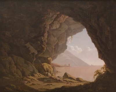 Jaskinia niedaleko Neapolu autorstwa Joseph Wright of Derby