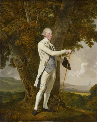Portret Johna Milnesa autorstwa Joseph Wright of Derby