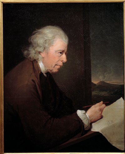 Portret zegarmistrza, geologa i fizyka Johna Whitehursta (1713-1788) Obraz Josepha Wrighta z Derby (1734-1797) autorstwa Joseph Wright of Derby