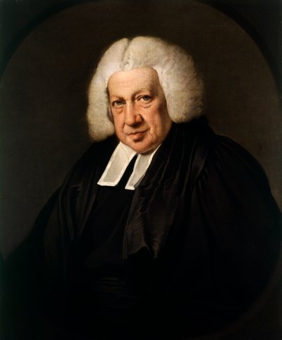 Wielebny Seward, kanonik z Lichfield (olej na płótnie) autorstwa Joseph Wright of Derby