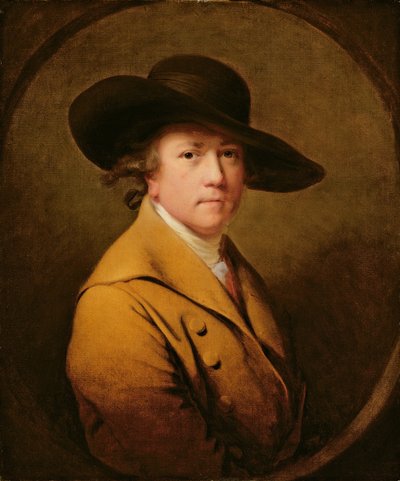 Autoportret, ok. 1780 (olej na płótnie) autorstwa Joseph Wright of Derby