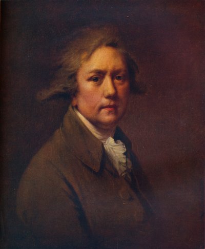 Autoportret w wieku około 50 lat, c1782-1785, 1930. autorstwa Joseph Wright of Derby