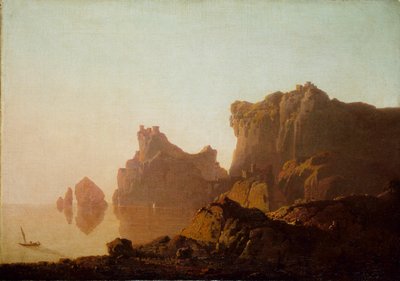 Zatoka Salerno autorstwa Joseph Wright of Derby