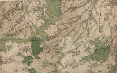 Mapa St. Denis - Saint-Denis autorstwa Joseph de Ferraris