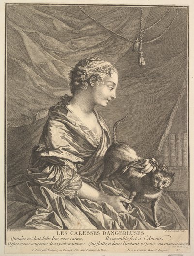 Niebezpieczne pieszczoty. autorstwa Joseph de Longueil