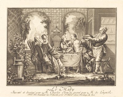 Południe autorstwa Joseph de Longueil after Charles Eisen