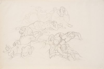 Scena z potopu autorstwa Joseph von Fuhrich