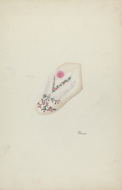 Bucik niemowlęcy, ok. 1938. autorstwa Josephine C. Romano