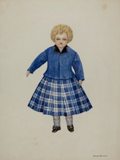 Lalka - Leslie Simpson, ok. 1937 autorstwa Josephine C. Romano