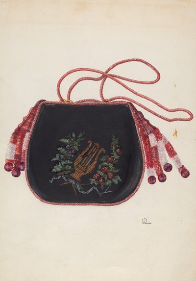 Torebka, ok. 1938. autorstwa Josephine C. Romano