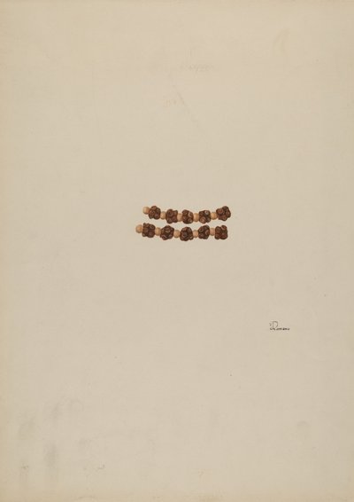 Różaniec, c. 1940. autorstwa Josephine C. Romano