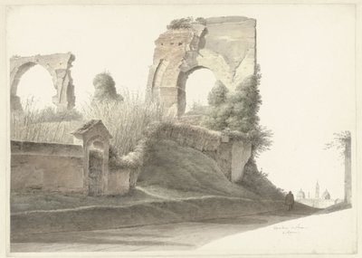 Akwedukt Nerona w Rzymie autorstwa Josephus Augustus Knip
