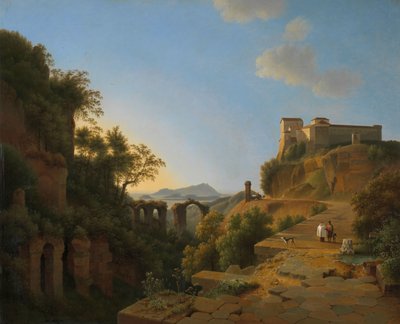 Zatoka Neapolitańska z wyspą Ischia w oddali Zatoka Neapolitańska z wyspą Ischia w tle autorstwa Josephus Augustus Knip