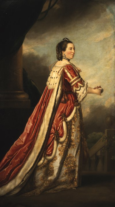 Portret Elżbieta, księżna Northumberland (olej na płótnie) autorstwa Joshua (after) Reynolds