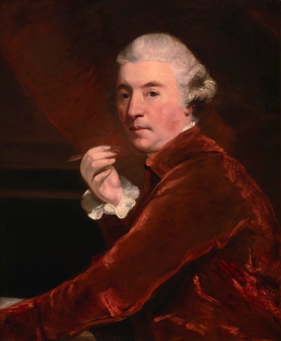 Sir William Chambers, c.1780 (olej na płótnie) autorstwa Joshua (studio of) Reynolds