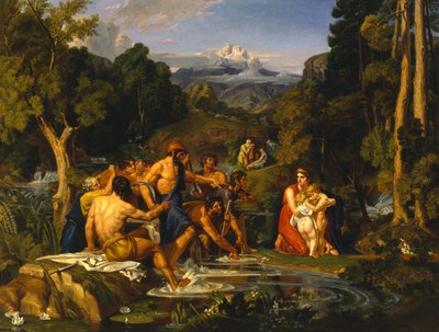 Latona i chłopi licyjscy autorstwa Joshua Cristall