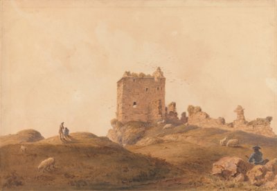 Zamek Tarbertów autorstwa Joshua Cristall